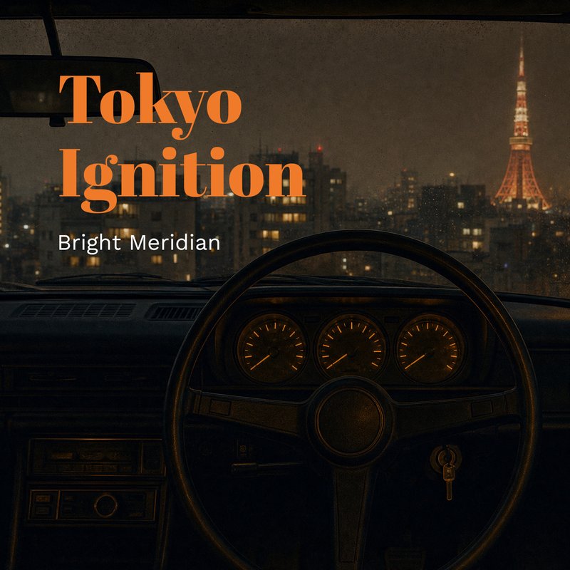 Tokyo Ignition (2026 Remaster) — single cover, Bright Meridian