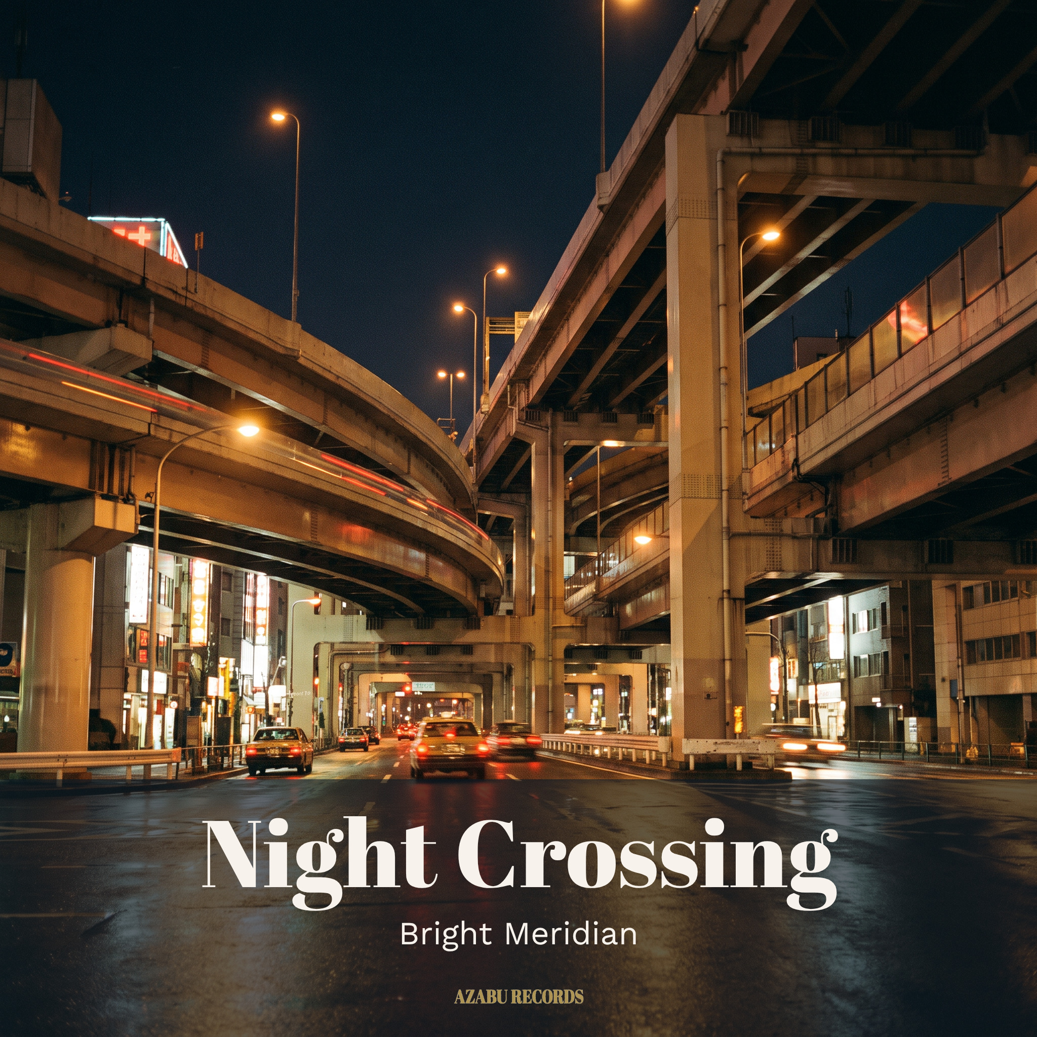 Night Crossing LP jacket, front cover